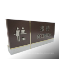 Custom Discount Wholesale Custom Any Size Placa de metal de la muestra